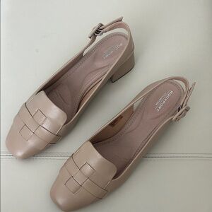 Rockport Esma Women's Beige Slingback Loafers 9.5